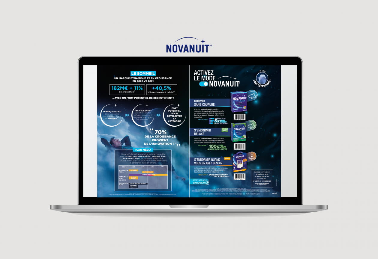 Double page magazine Novanuit