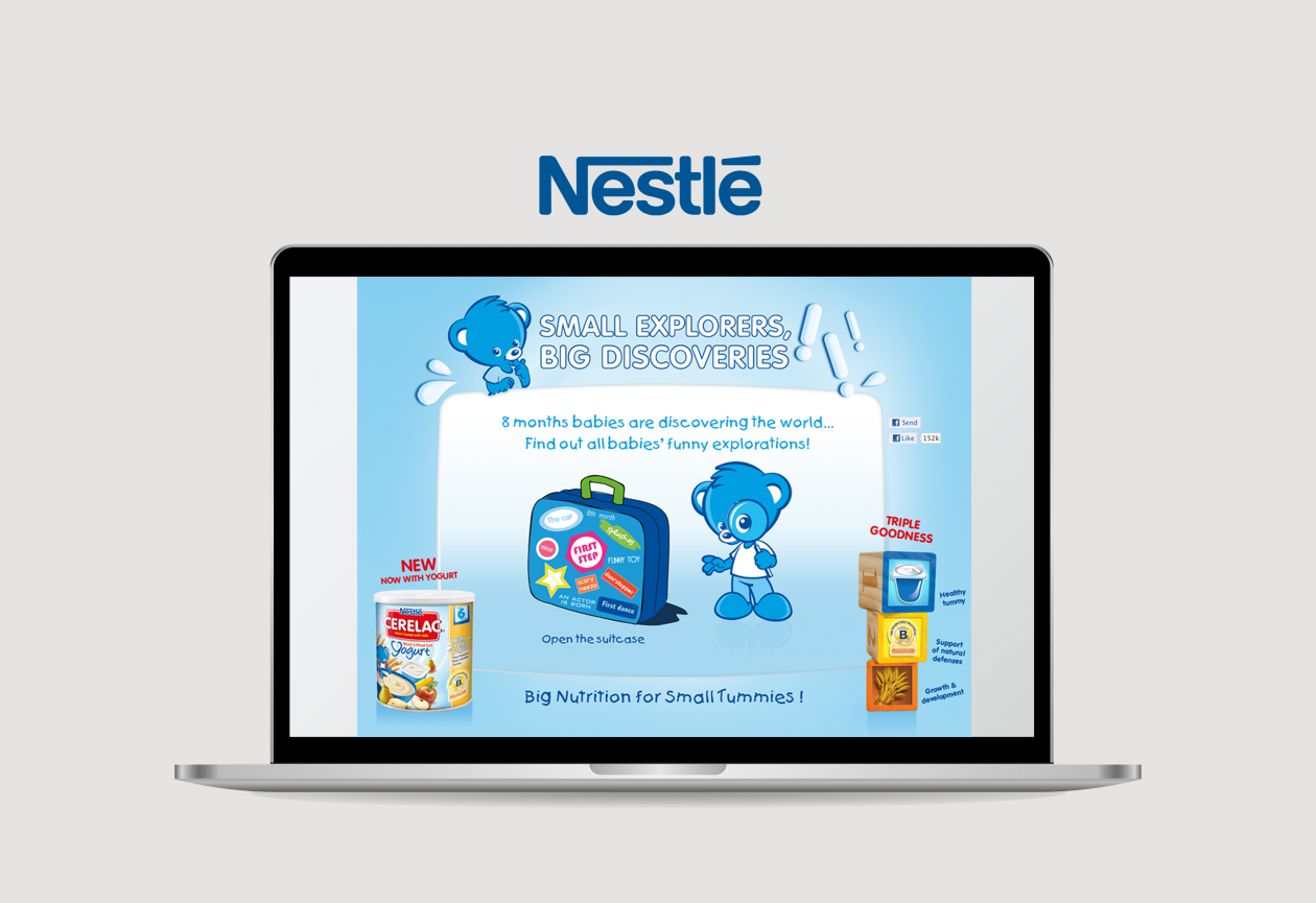 LANDING PAGE NESTLÉ