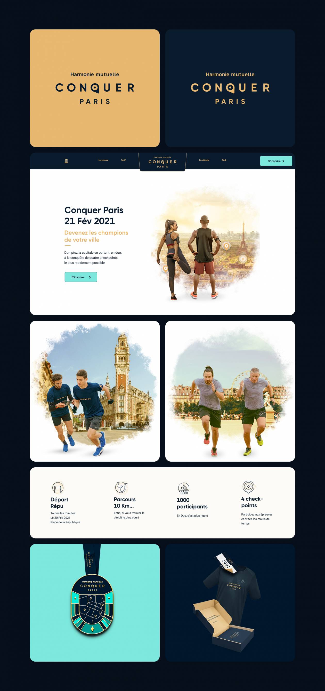 Conquer Paris - Running