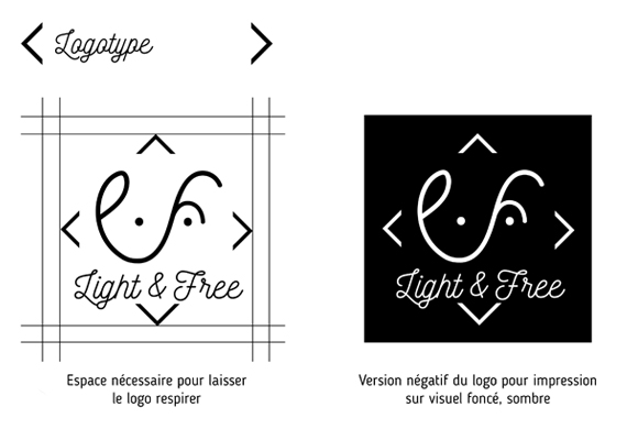 Light & Free - Logo