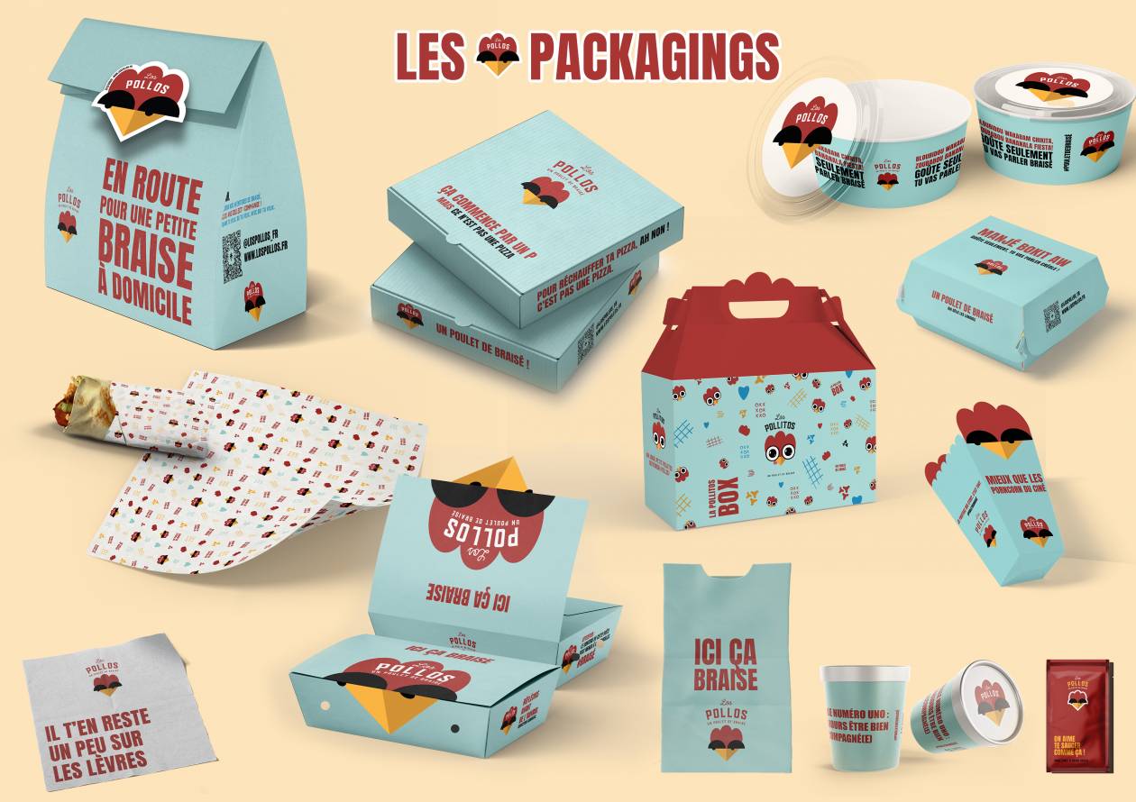 Apercu des packagings