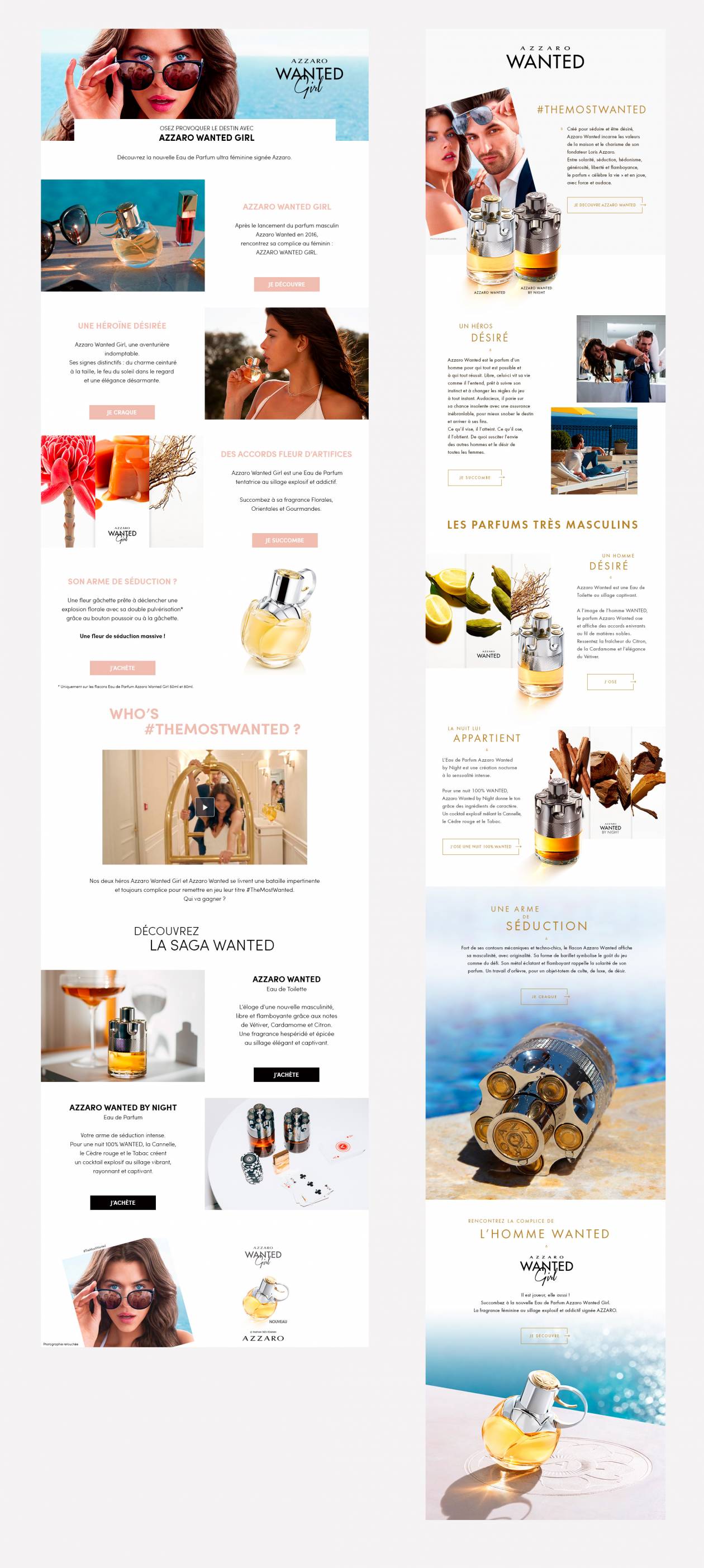 Pages Produits Azzaro Wanted
