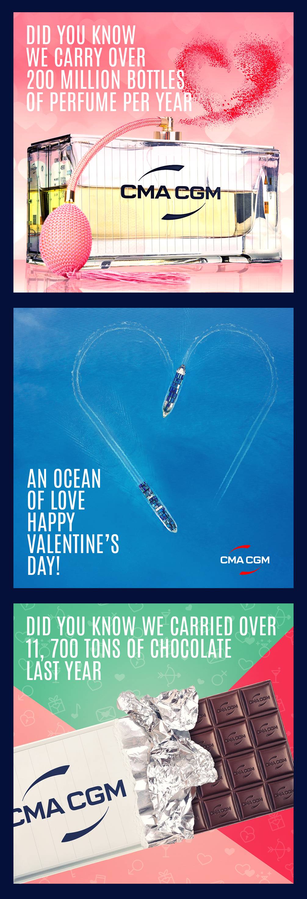 Saint-Valentin CMA CGM