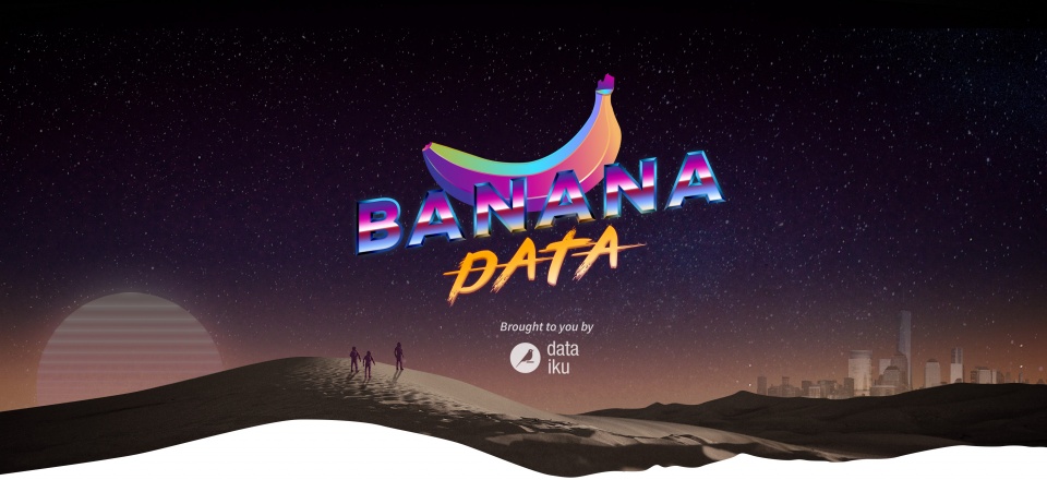 Banana Data - Logo et déclinaison de l'univers