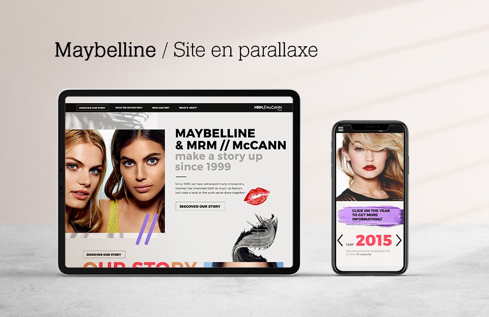 Site Maybelline // MRM