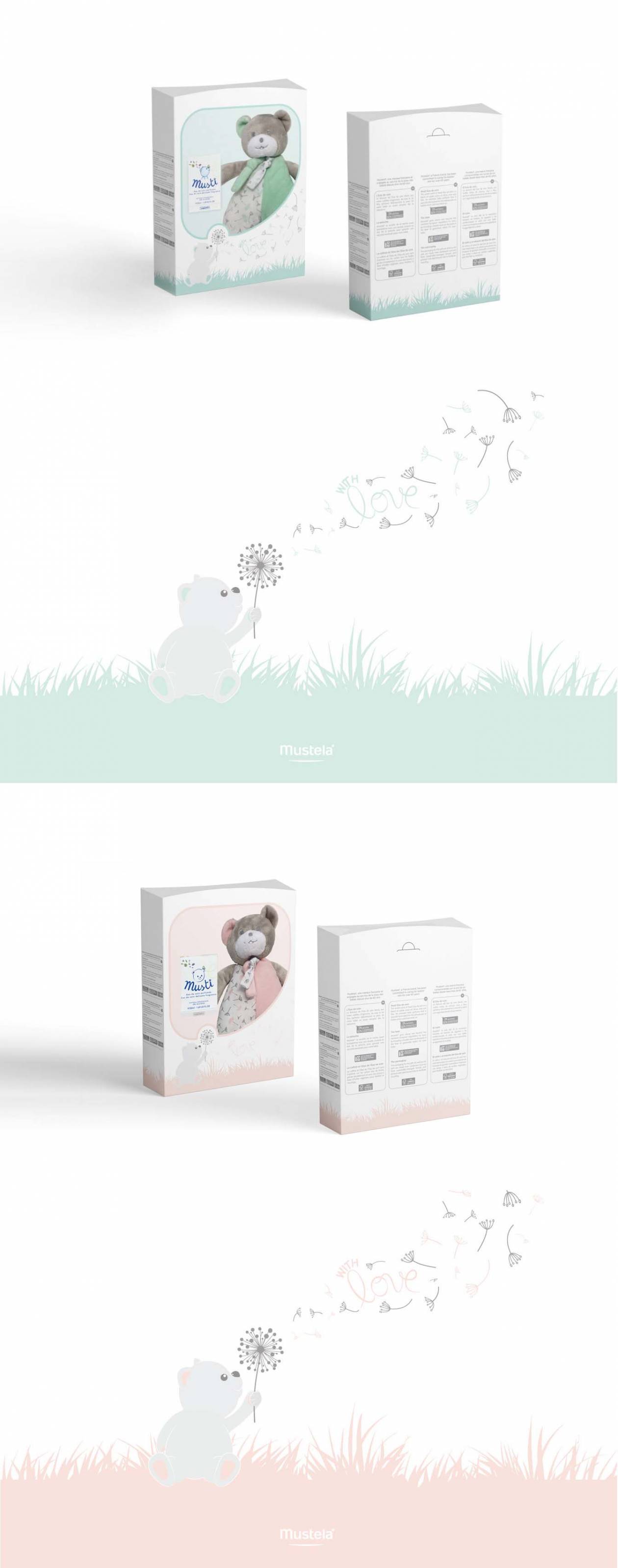 Packaging Mustela coffret naissance 2020