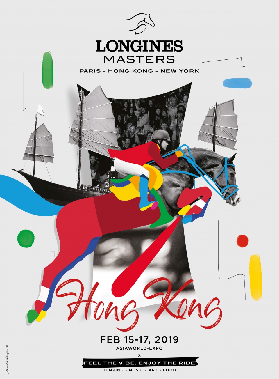 Campagne d'affichage Longines Masters 