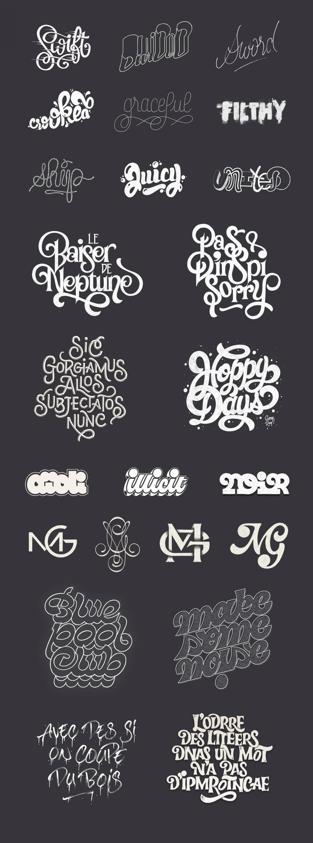 Lettering