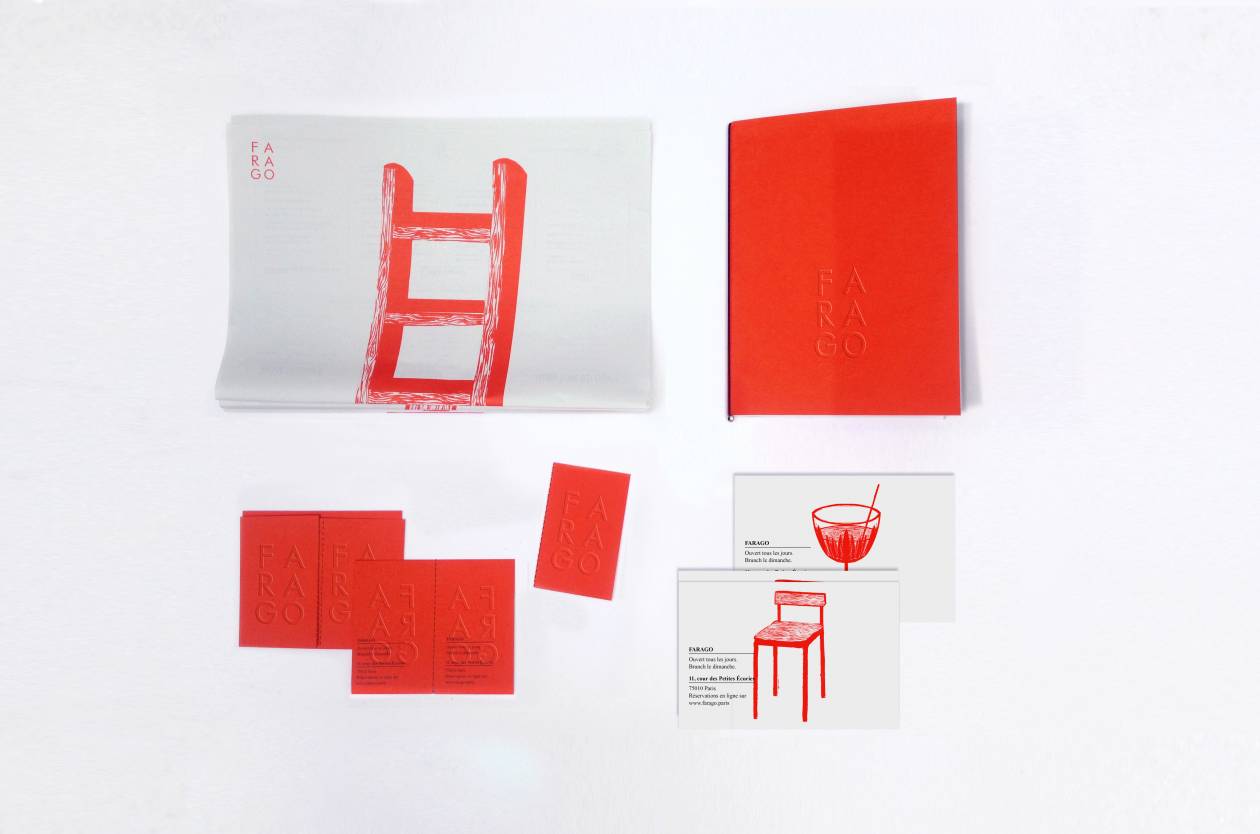 menu & carte de visite