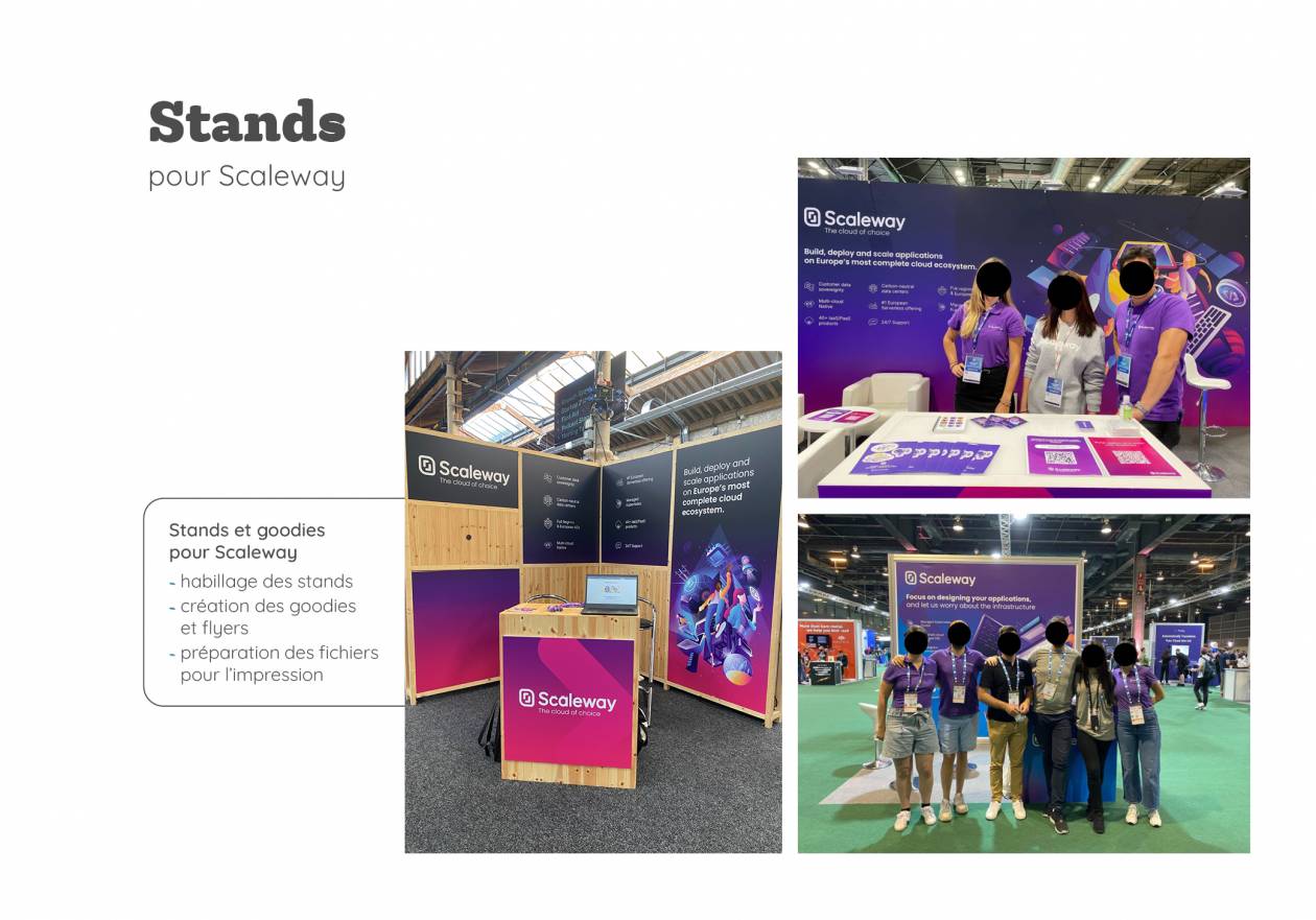 Stands pour Scaleway