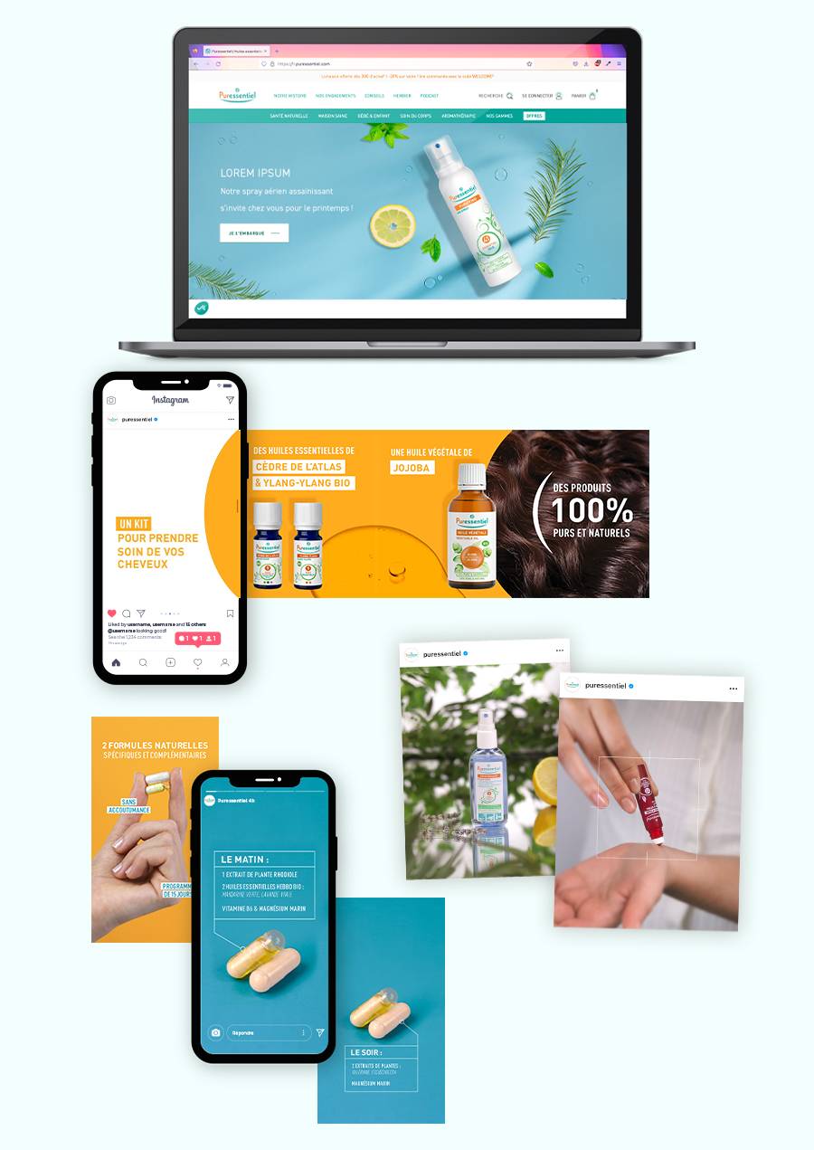 PURESSENTIEL digital & social media