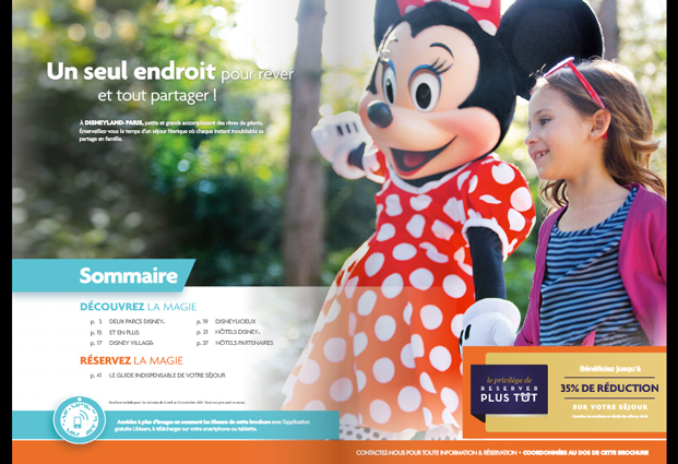 Brochure Disneyland Paris