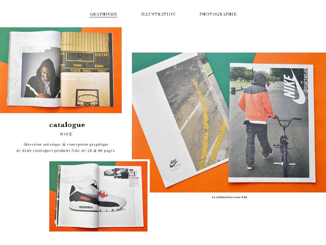 catalogue NIKE