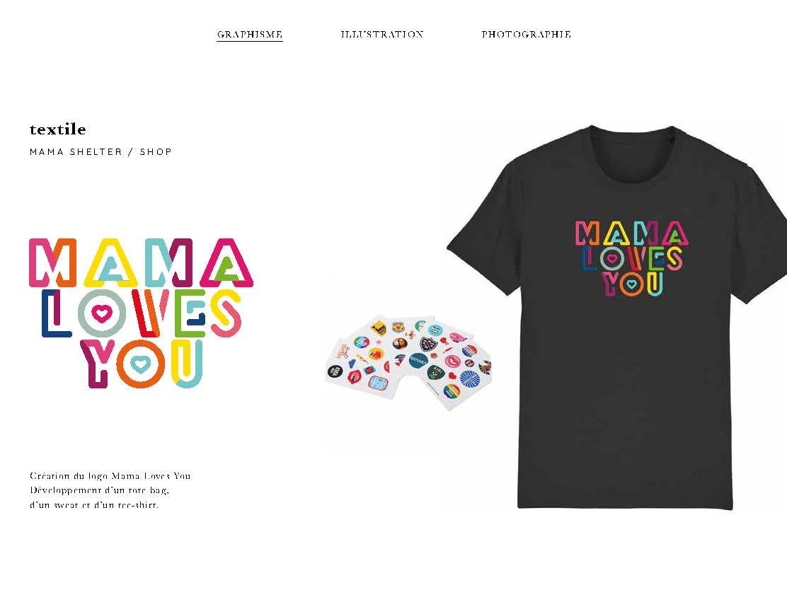Textile Mama Shelter / Shop