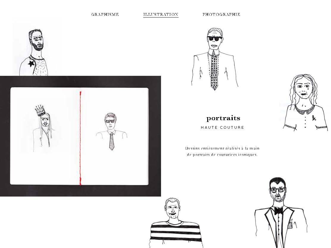 portraits haute couture