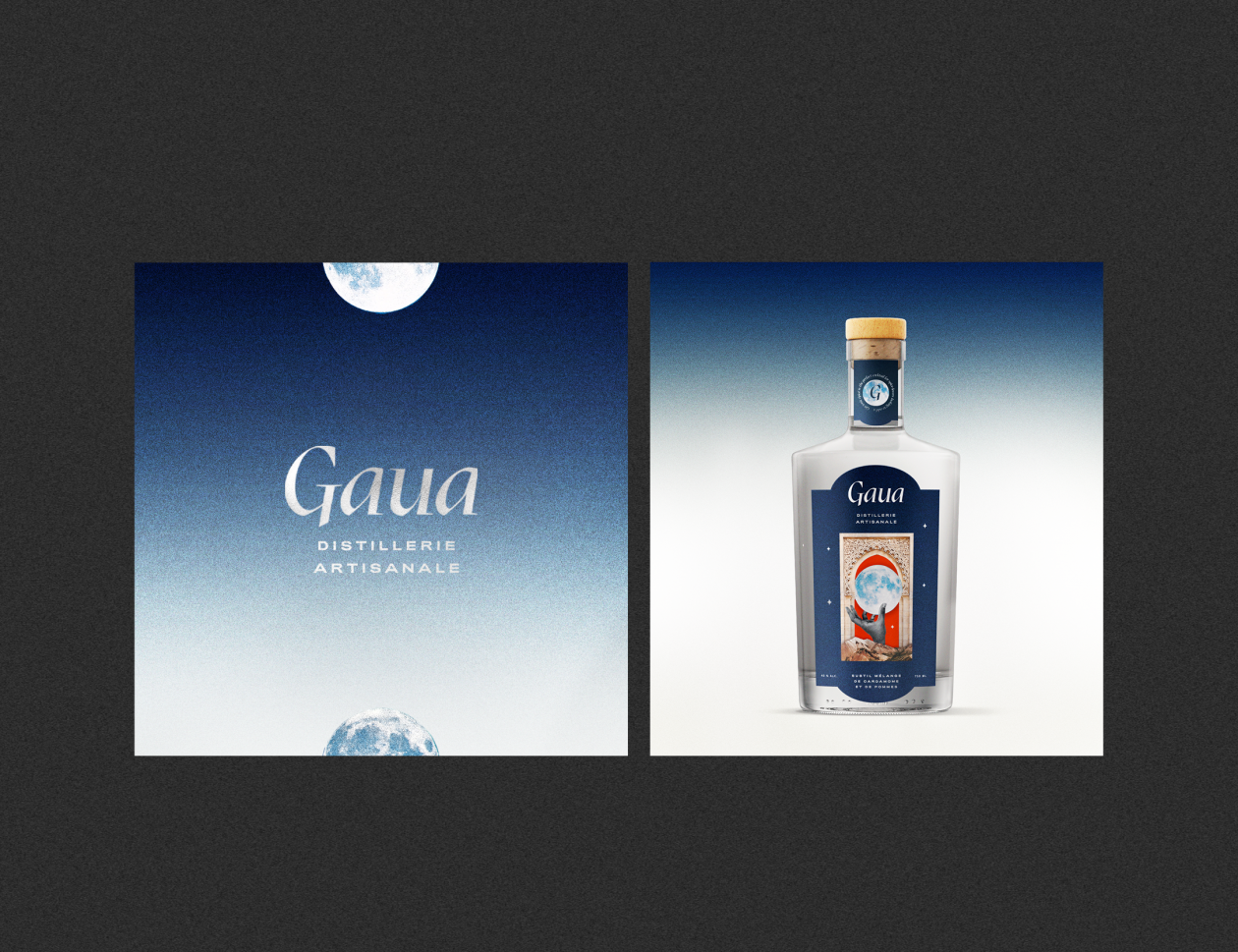 Gaua - packaging et collages