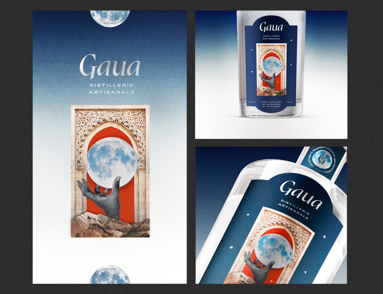 Gaua- packaging et collages