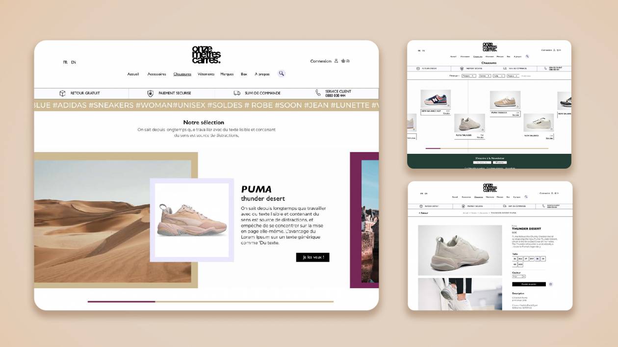 E-shop Onzemètrescarrés