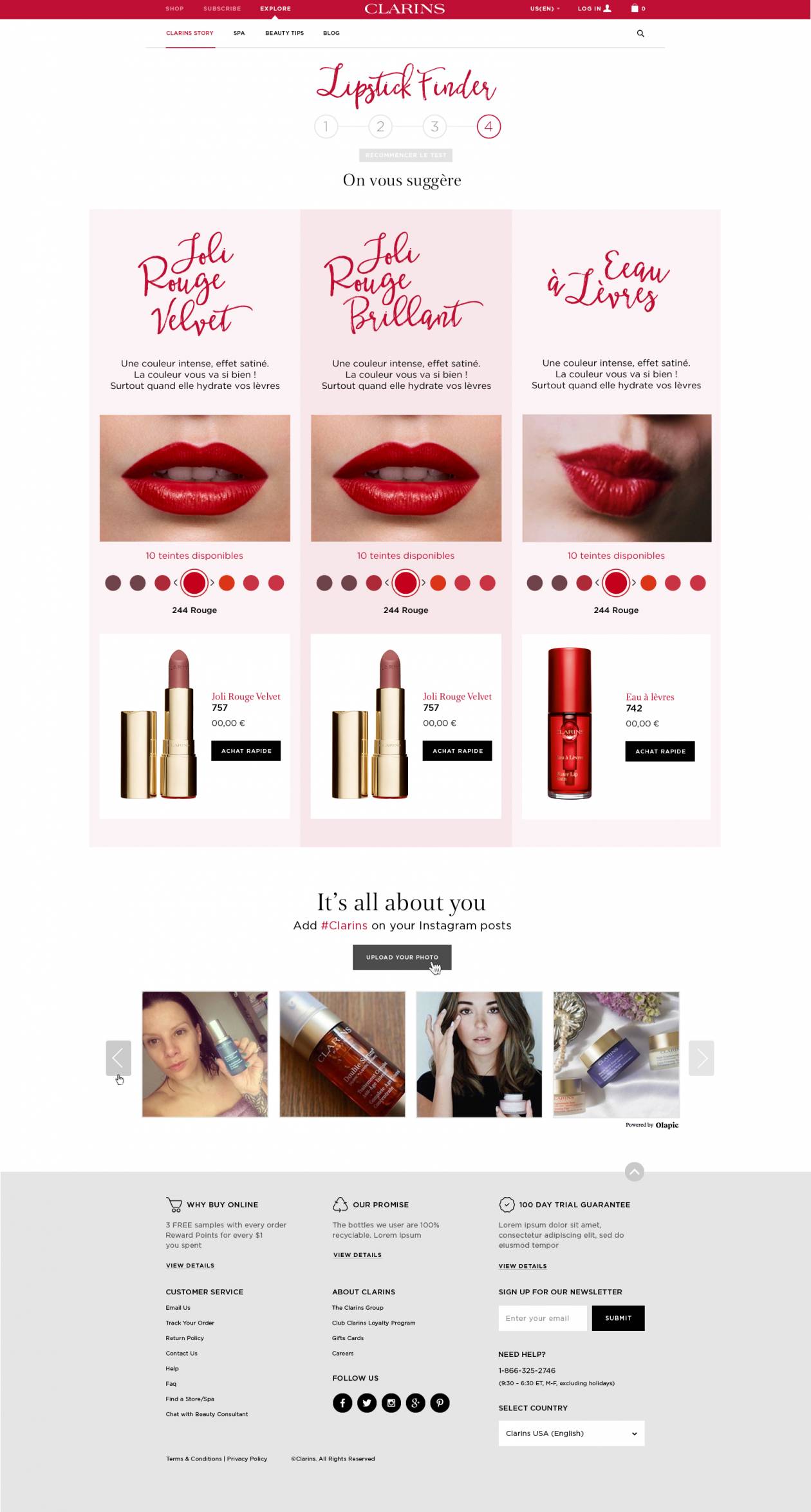 Lipstick Finder Results