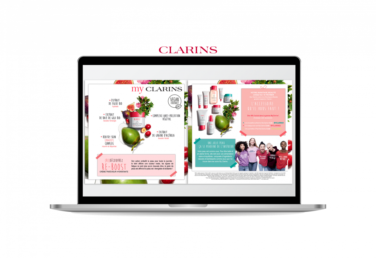 Mailing My Clarins