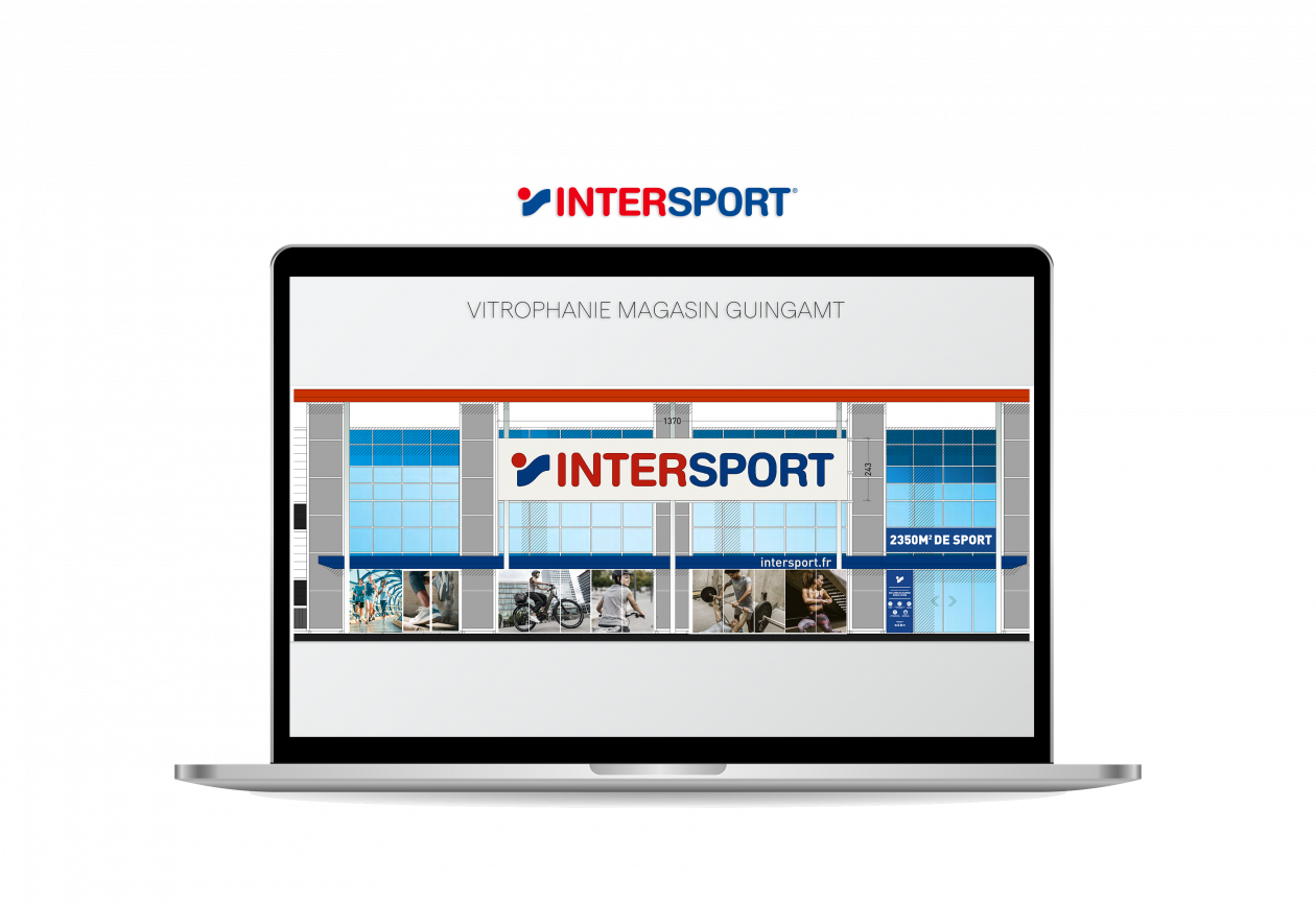 Vitrophanie Magasin