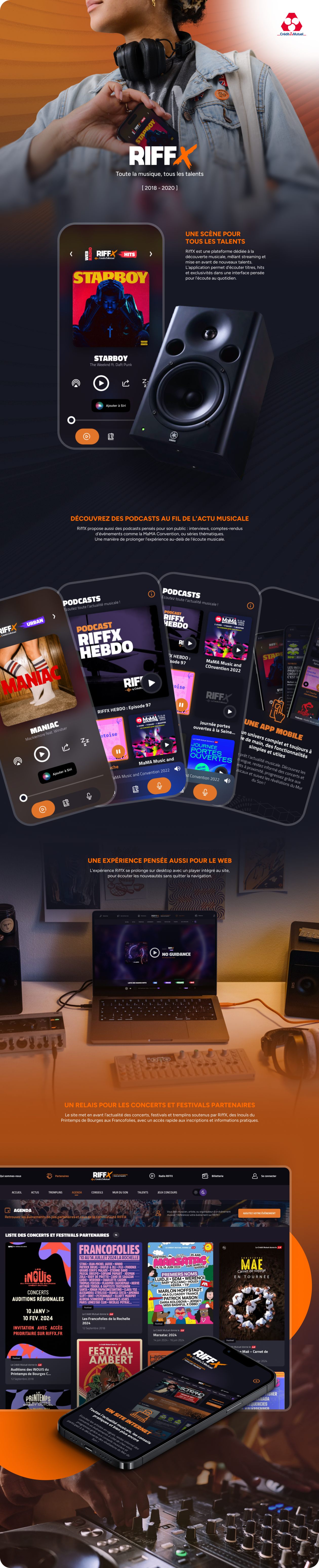 RIFFX — Toute la musique, tous les talents