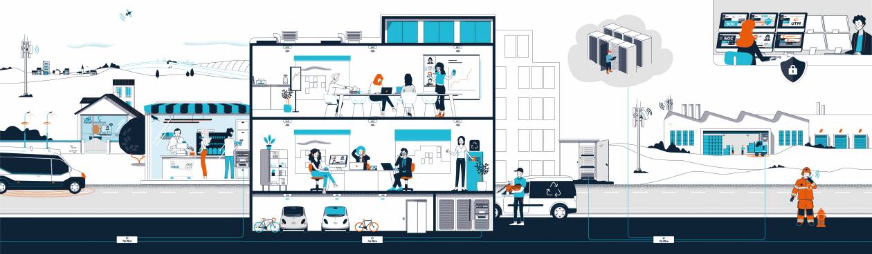 Fresque Bouygues Telecom Entreprise 