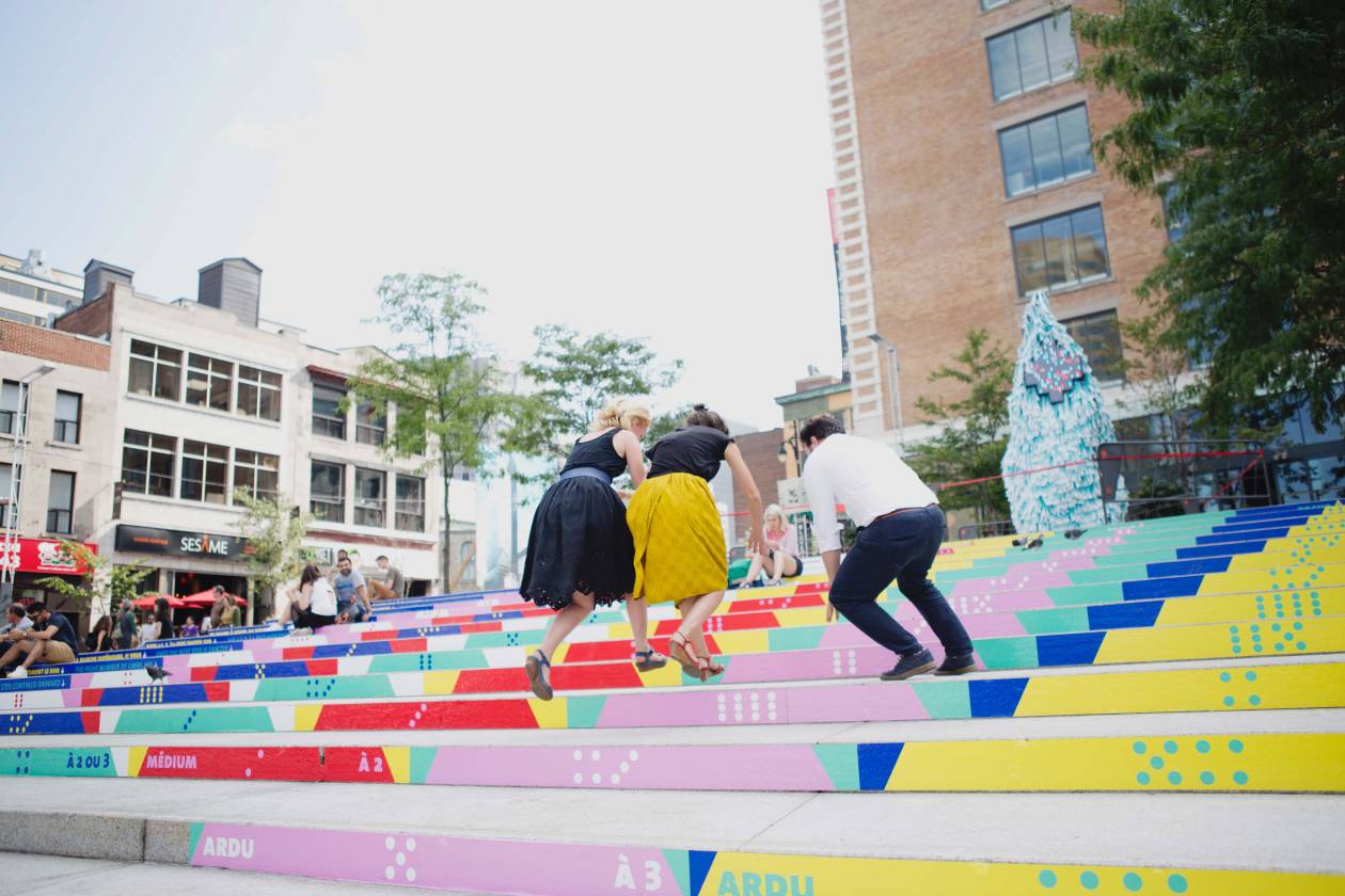 FESTIVAL KM3 -MONTREAL -INTALLATION