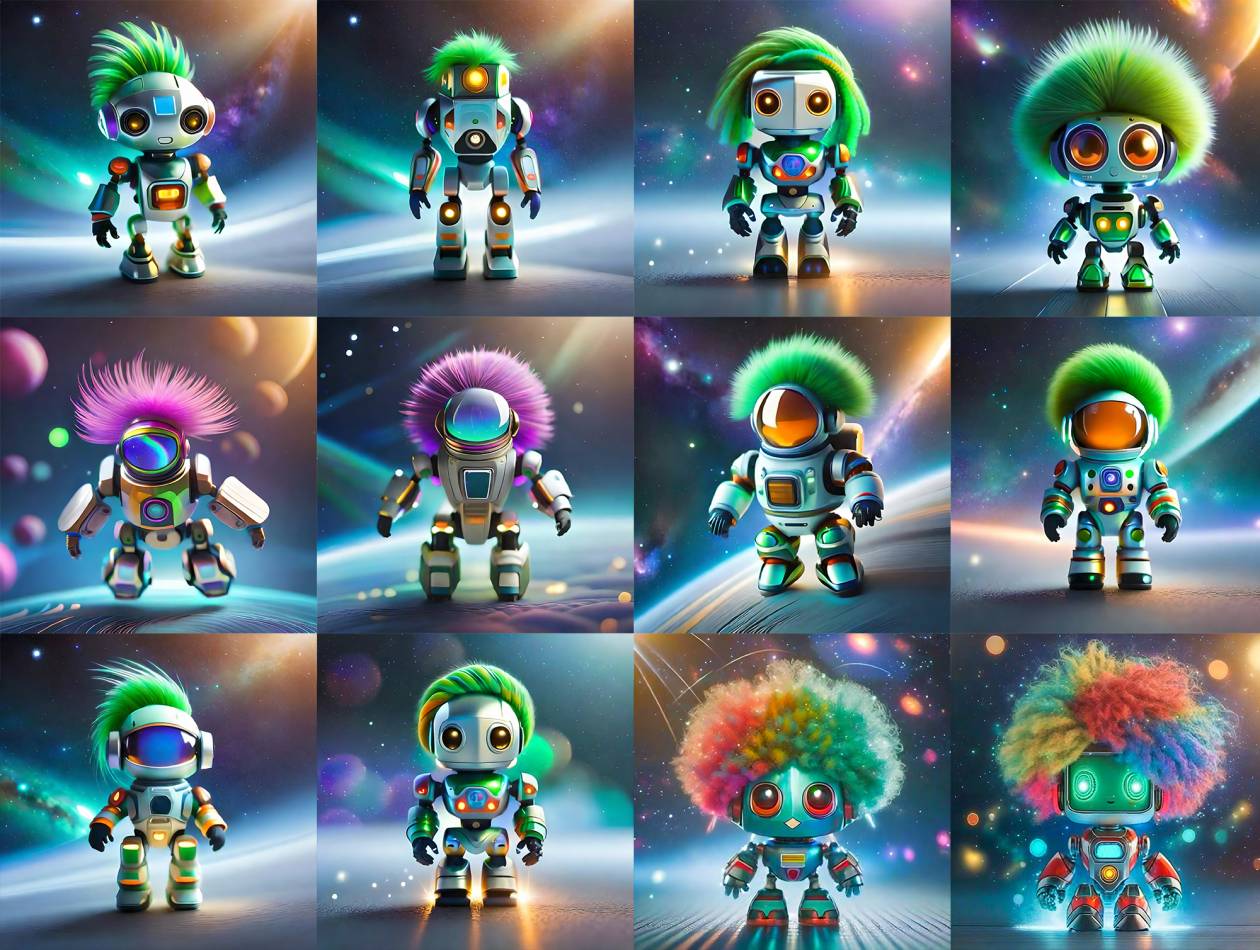 Recherches Génération de mascotte via IA