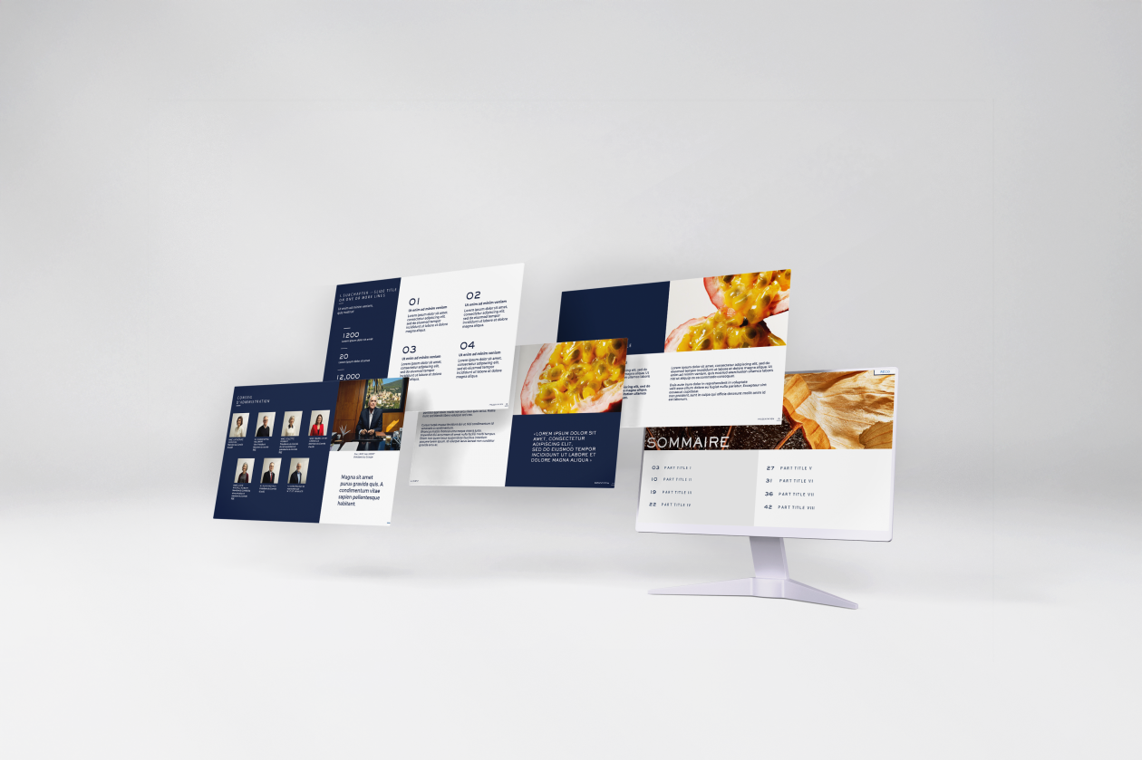 mockup Powerpoint