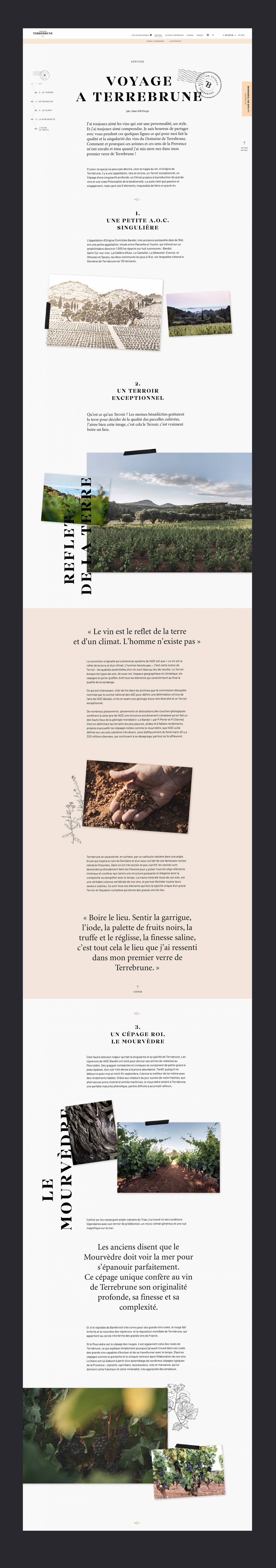 Terrebrune - Page "Voyage initiatique"