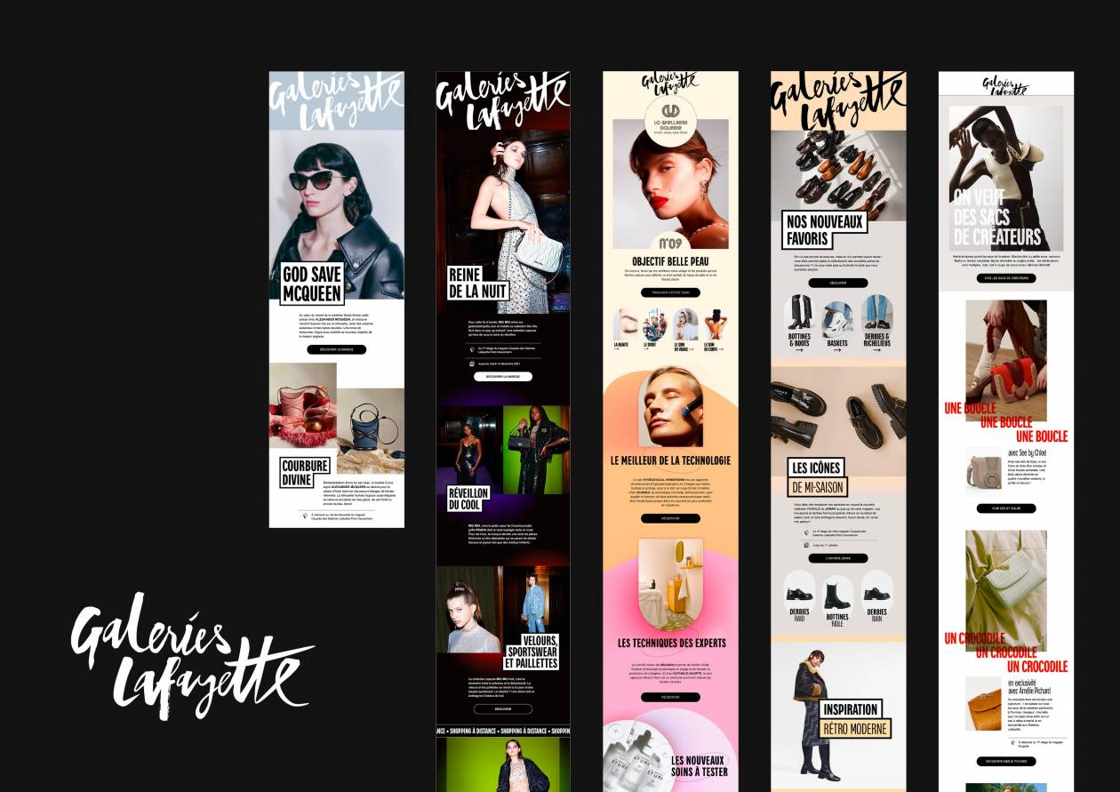 Galeries Lafayette — newsletters