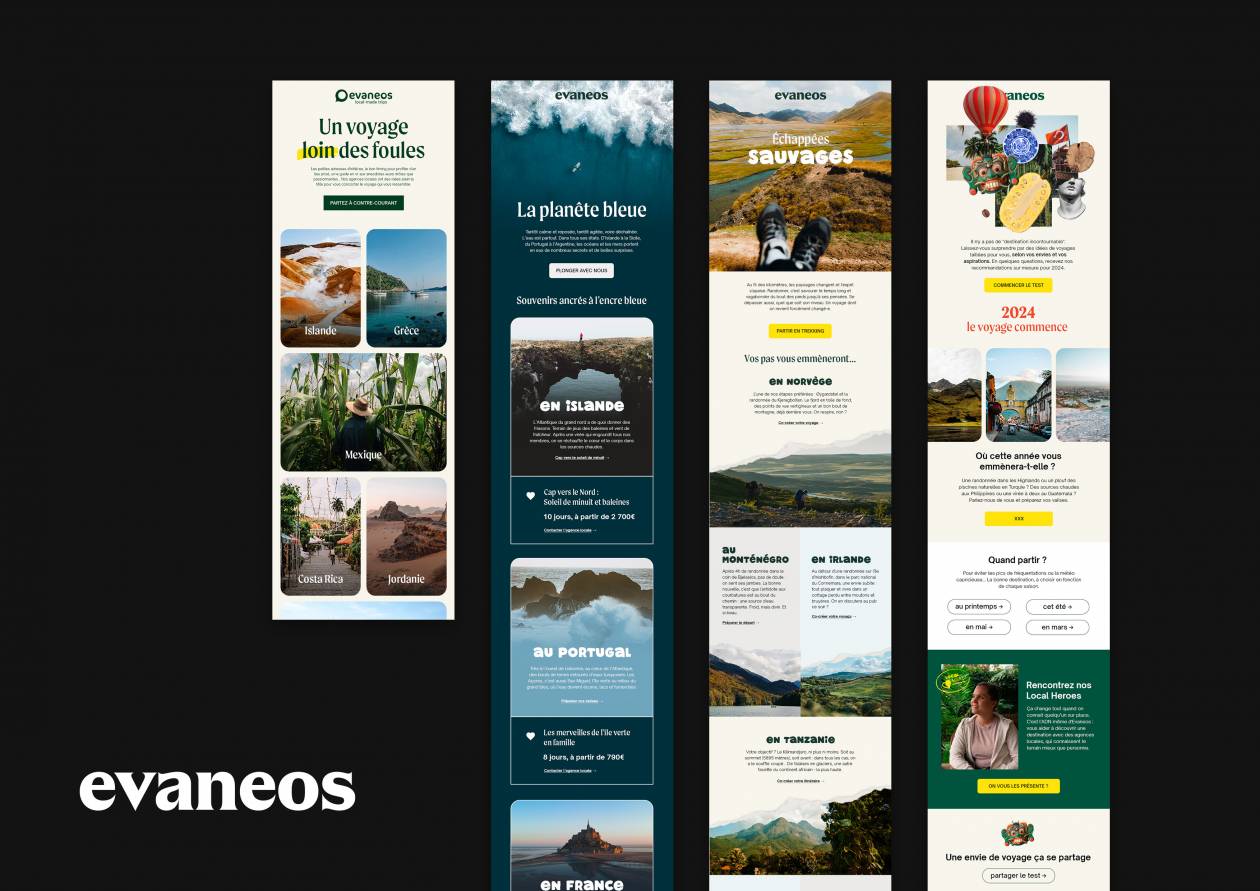 Evaneos - newsletters