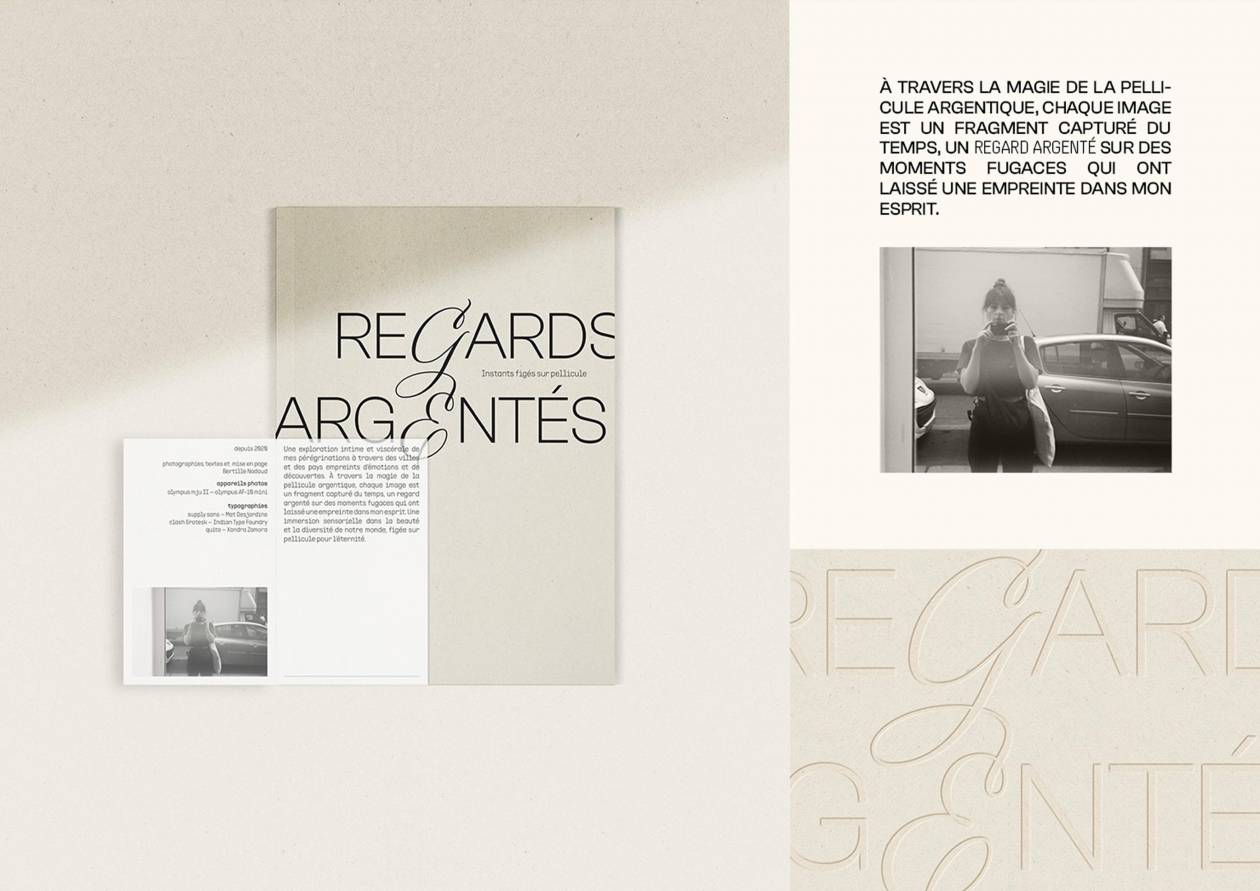 Regards Argentés — identité visuelle