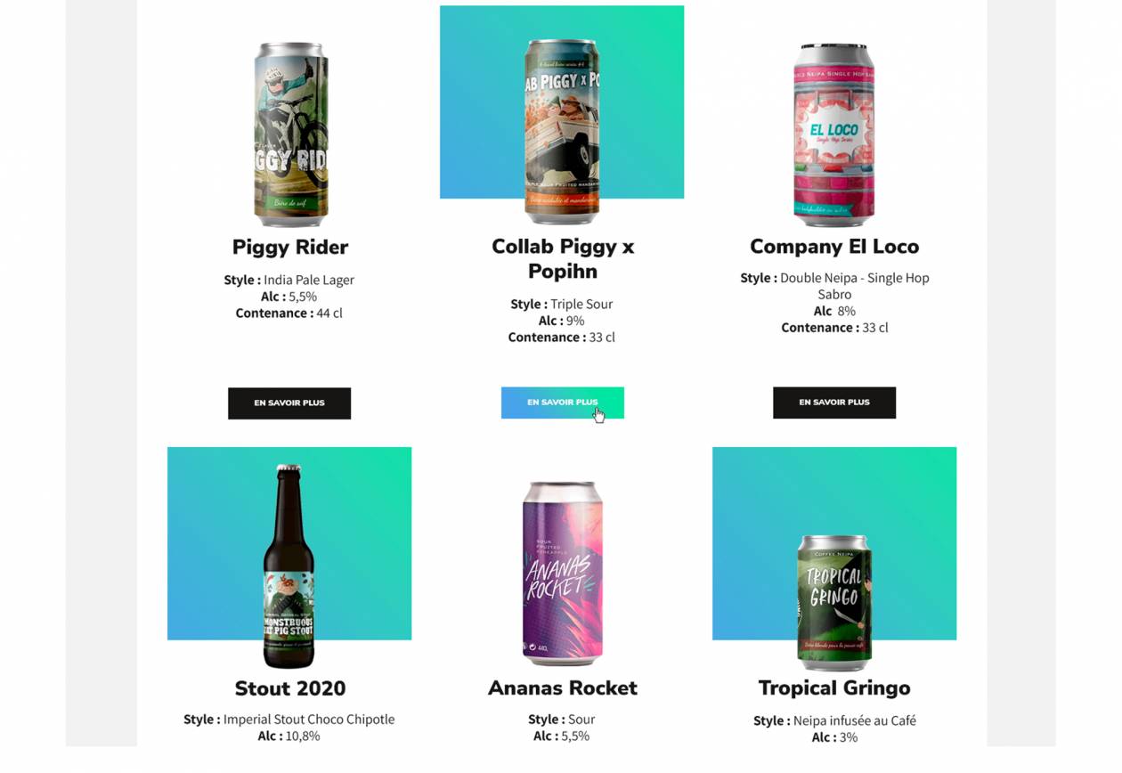 HHH-Page bière