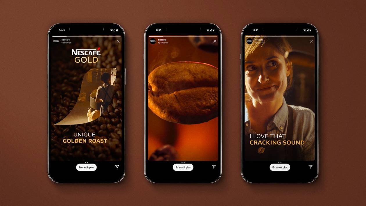 Story Instagram Nescafé Gold