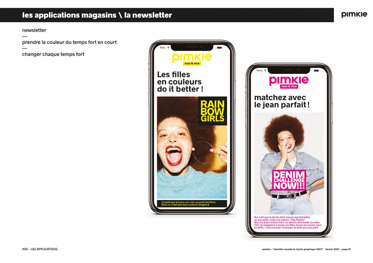la charte graphique, extraits