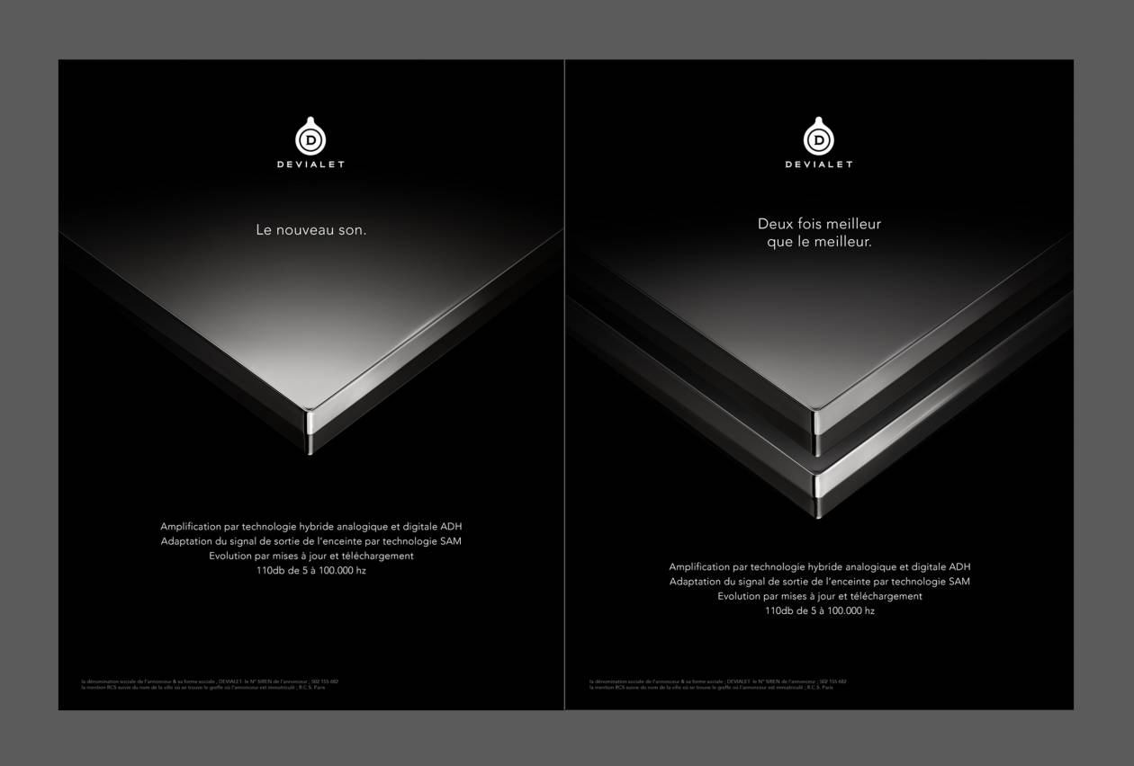 Devialet 01 - Campagne print