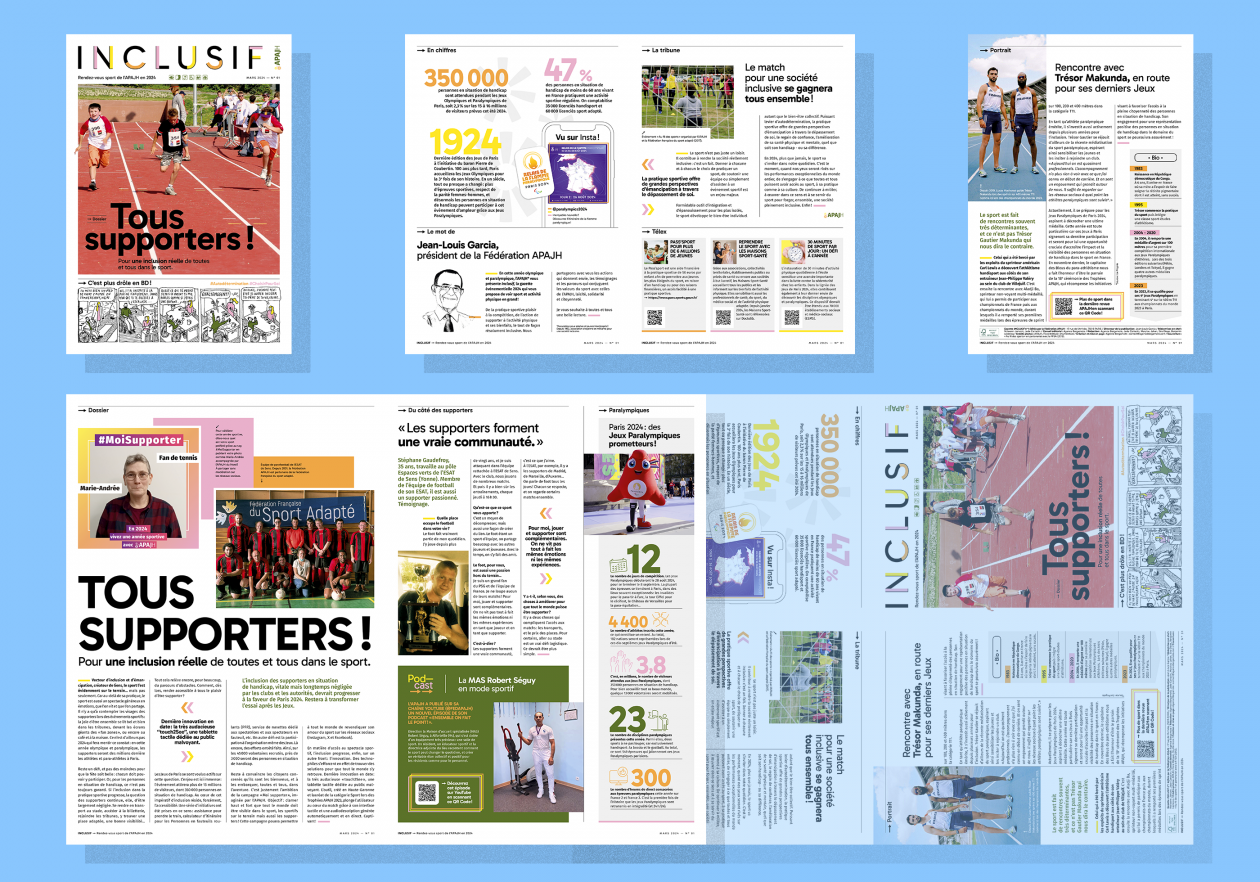 Pages de la gazette INCLUSIF