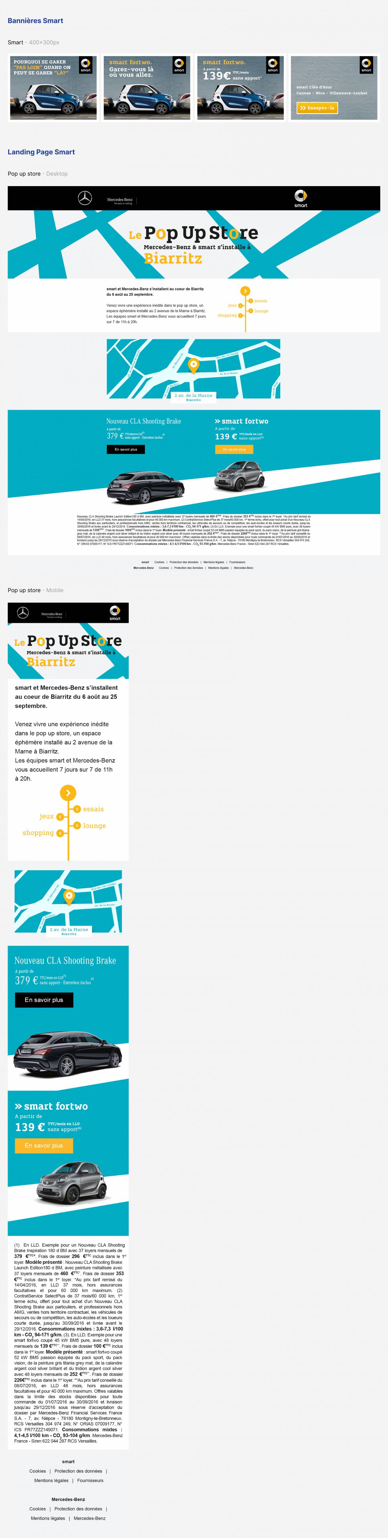 Smart - Bannières & Landing Page