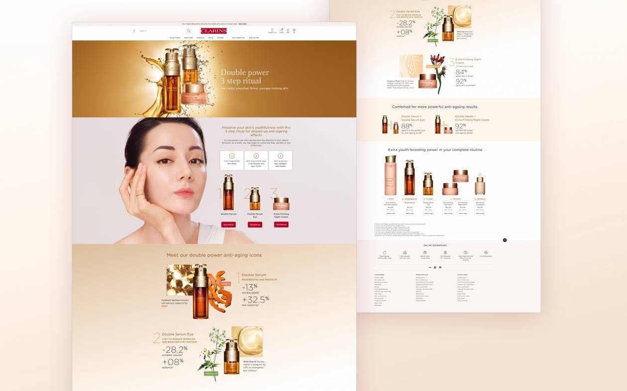Clarins Trilogy