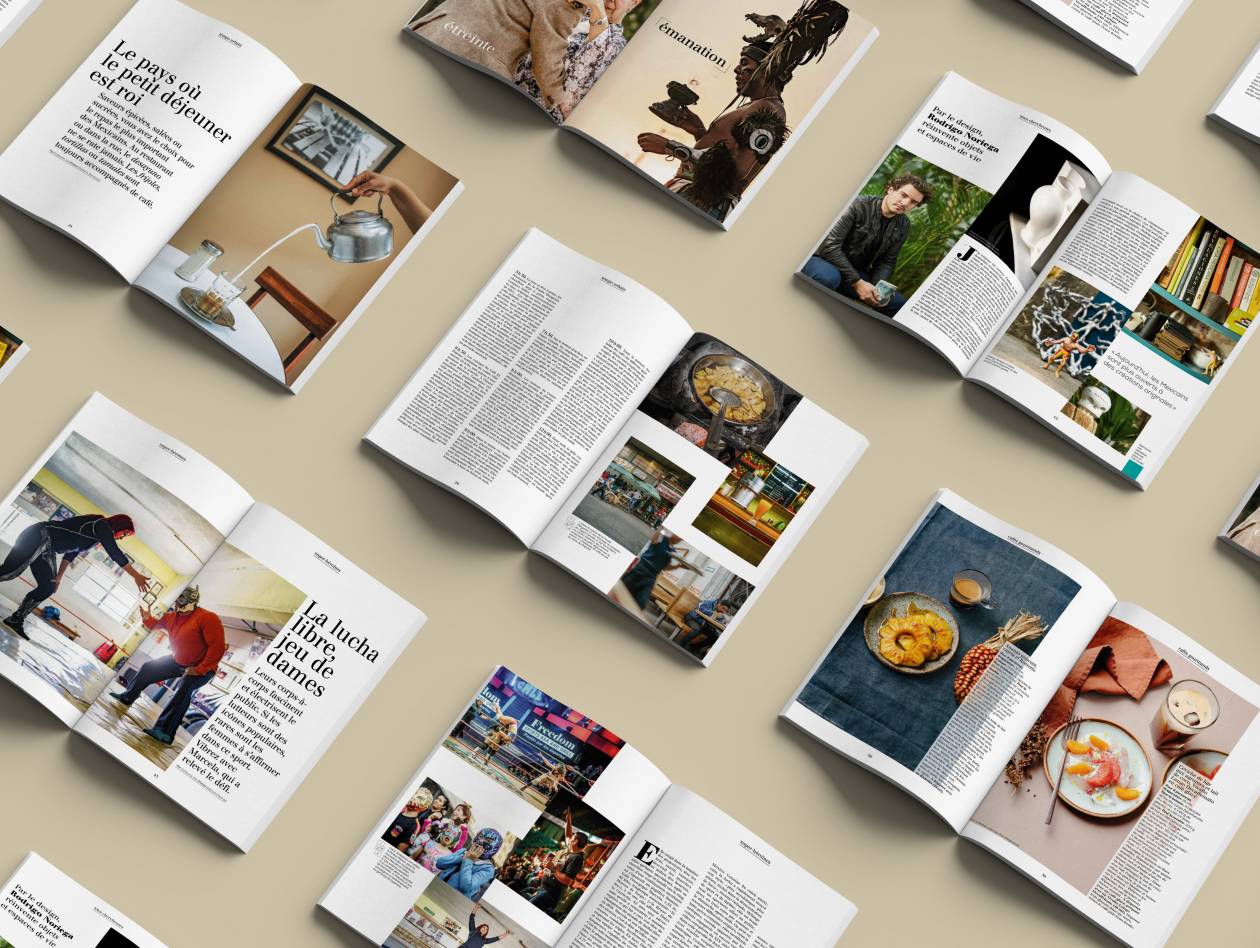 Magazine SoNespresso • Direction Artistique • Edition