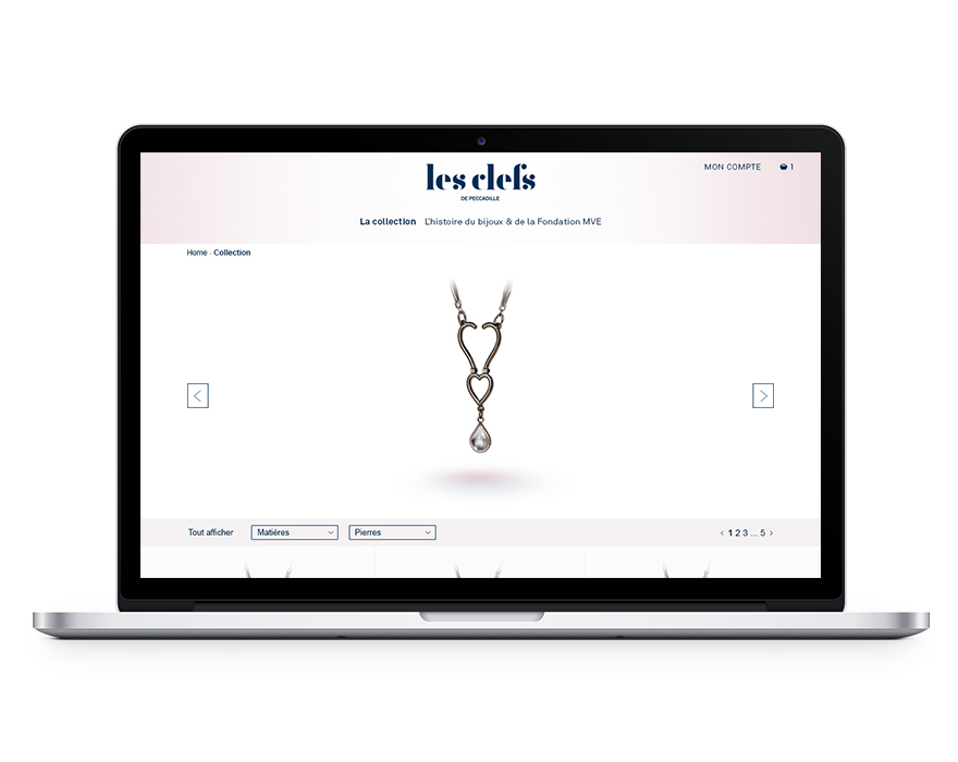 Listing produits