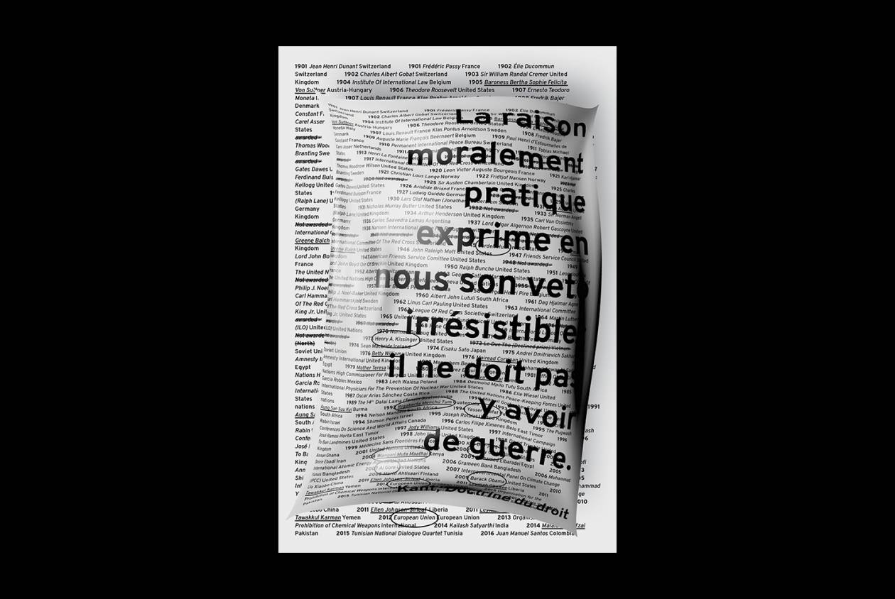 Poster for peace