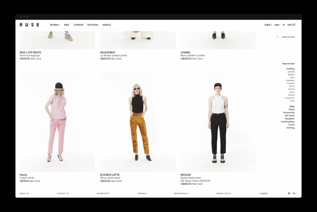 Ruse boutique