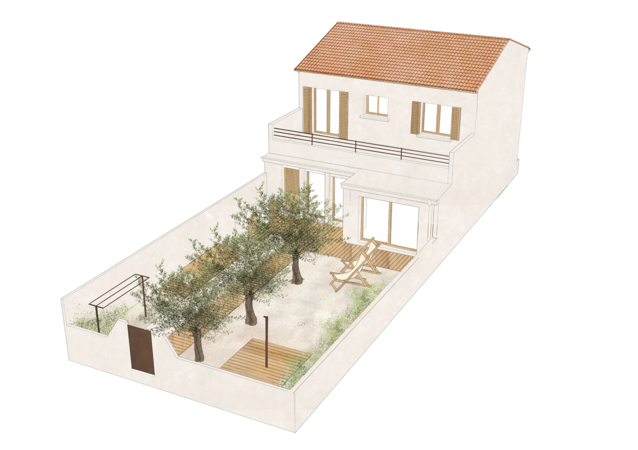 Maquette 3D du projet