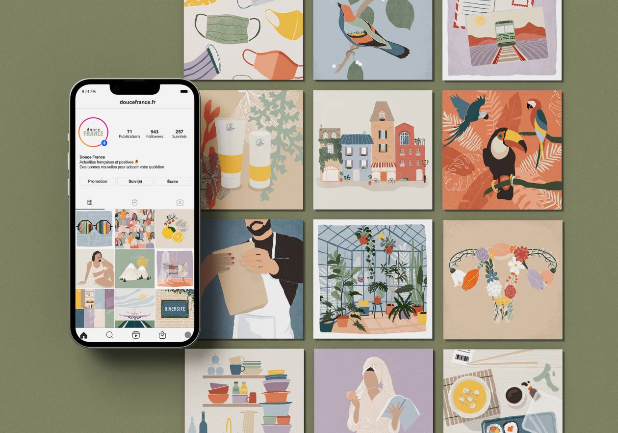 Douce France Instagram