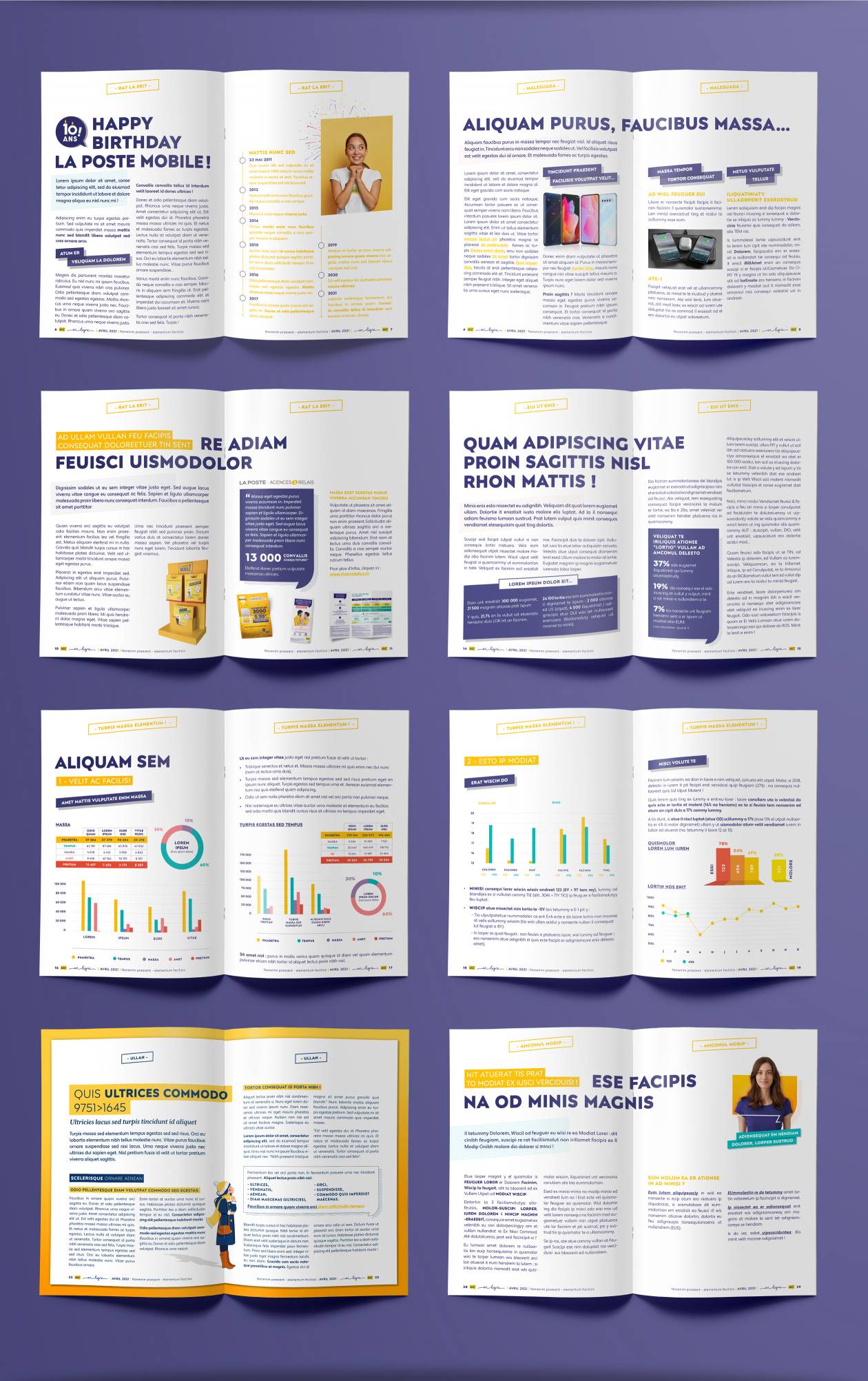La Poste Mobile, En ligne magazine