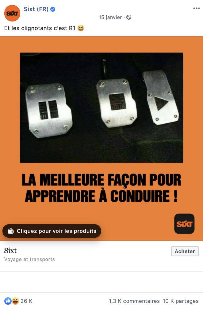 CM - Et les clignotants c'est R1 