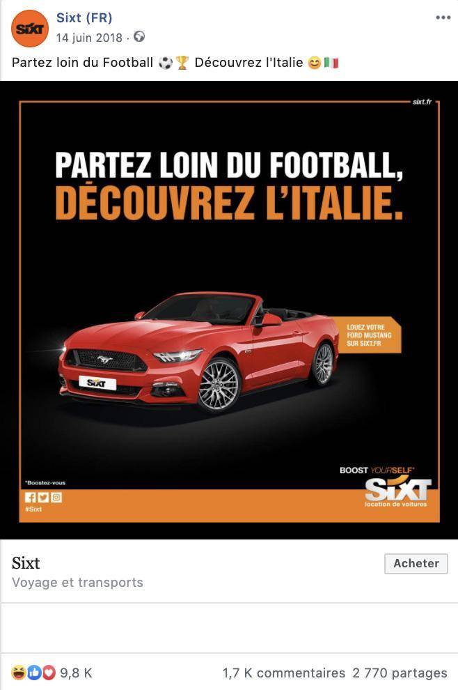 Newsjacking - Partez loin du Football ⚽️